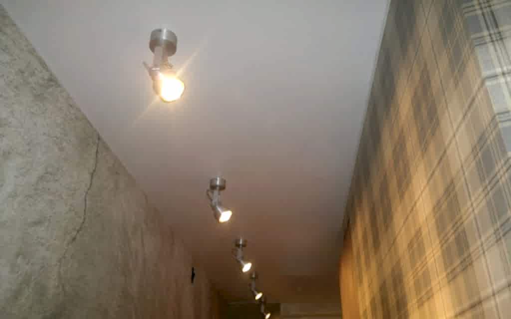 Натяжной потолок Cold Stretch в прихожую 4,5 кв.м